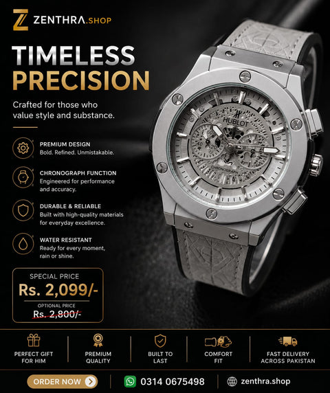 ChronoX Elite – Silver Edition