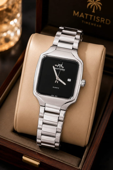 Matteino Luxury Square Watch for Men