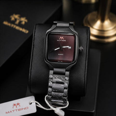 Matteino Luxury Square Watch for Men